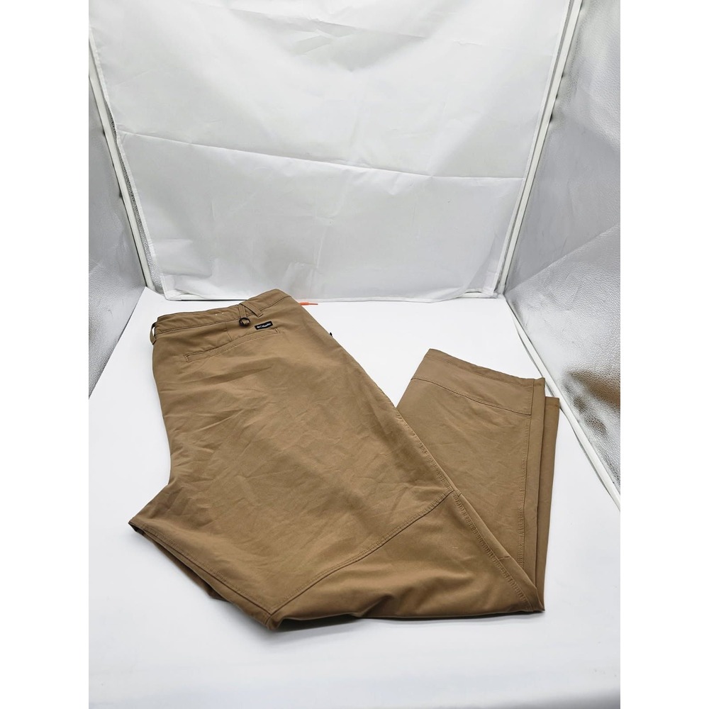 Columbia Outdoor Pants Men's Size  48 Brown t Stretch Hiking Cargo AS5546